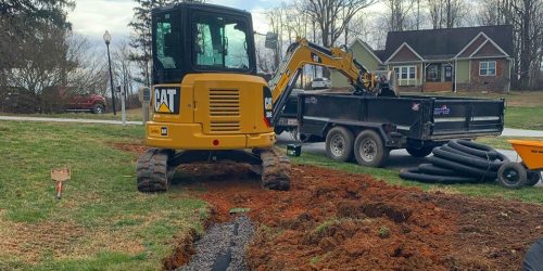 Storm Drainage - French Drains